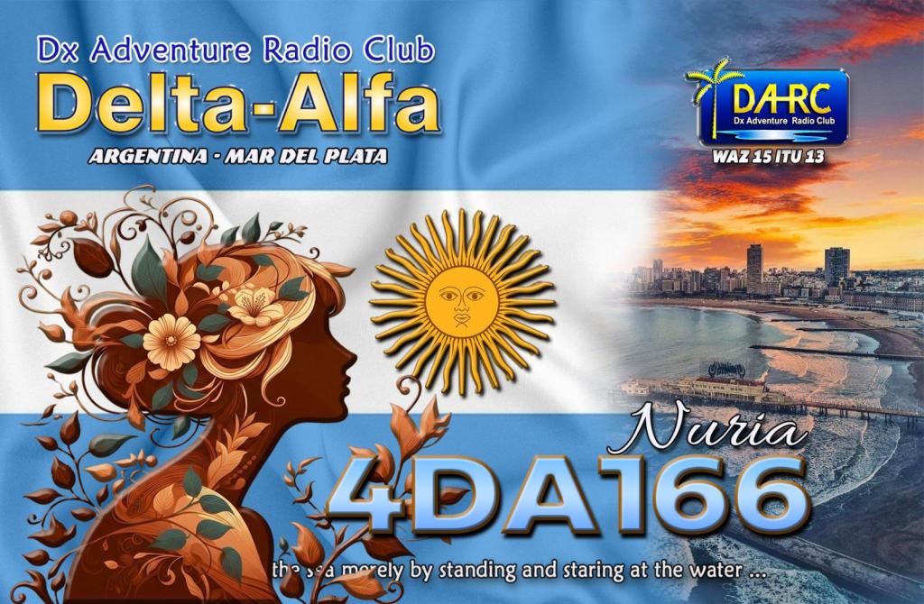 07-08/03/2026 – 4DA/CRA008 – Argentine Women Special   – 1 PTS (H)/2 PTS (A) . 128 QSO, 24 Countries, 4 Continents / by 4DA166&nbsp;Nuria.