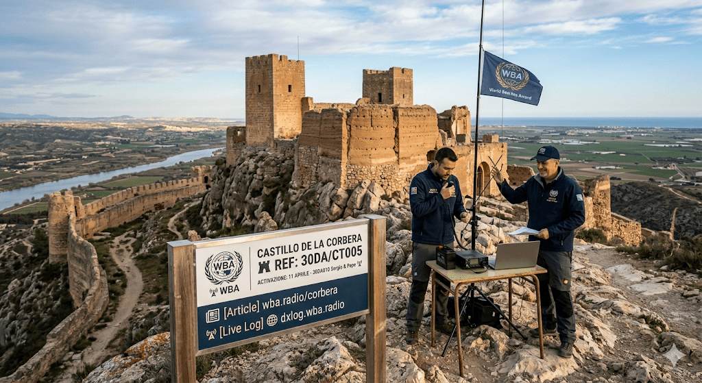 11/04/2026 – 30DA/CT005 – Castle of Corbera  – 3 PTS (H)/5 PTS (A). – QSO, — Countries, – Continents / by 30DA010&nbsp;Sergio.