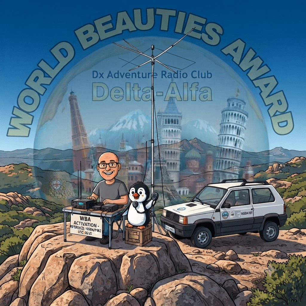 12/07/2026 – 165DA/P062 – BRUNCU SALAMU SOTA – 2 PTS (H)7 PTS (A) . 326 QSO, 27 Countries, 3 Continents / by 165DA101 Alex.