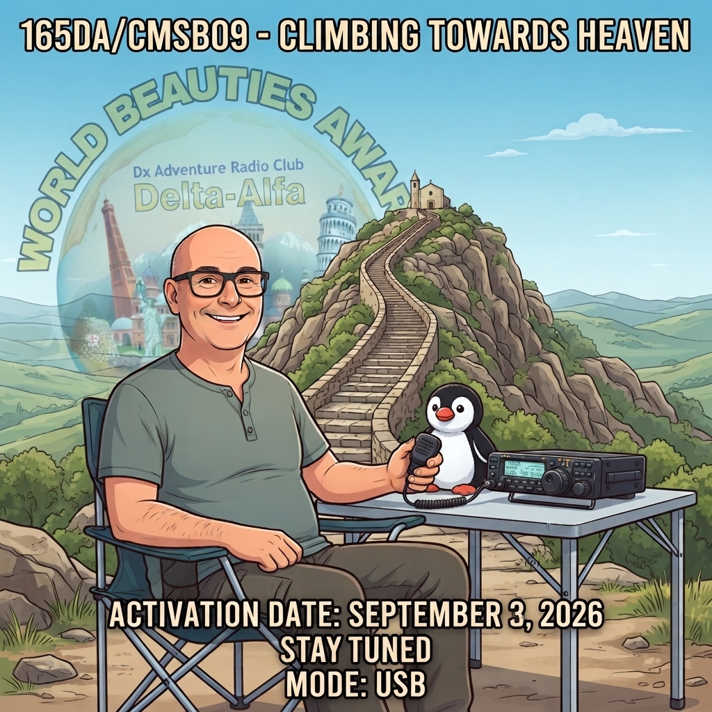 03/09/2026 – 165DA/CMSB09 – Climbing Towards Heaven – 2 PTS (H)/3 PTS (A) . — QSO, — Countries, – Continents / by 165DA101 Alex.