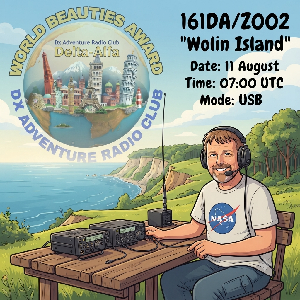 11/08/2026 – 161DA/Z002 – Wolin IOTA EU-132 – 5 PTS (H)/3 PTS (A) . –QSO, — Countries, – Continents / by 161DA135 Sylvester.