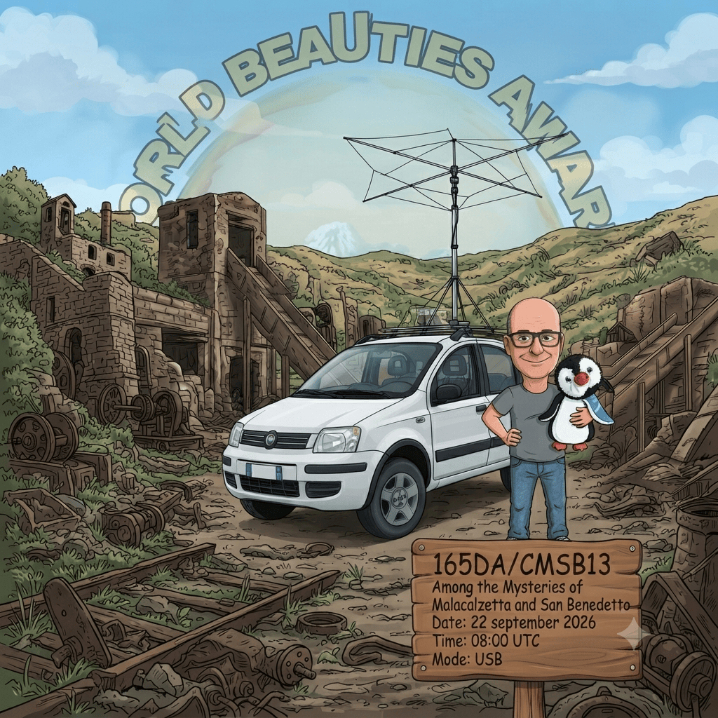 22/09/2026 – 165DA/CMSB13 – Among the Mysteries of Malacalzetta and San Benedetto – 2 PTS (H)/3 PTS (A) . — QSO, — Countries, – Continents / by 165DA101&nbsp;Alex.